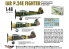 Mirage maquette avion 481006 PZL / IAR P.24E Fighter de l&#039;armée de l&#039;air roumaine (avec pièces imprimées en 3D) 1/48