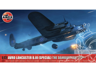 Airfix maquette avion A09007A Avro Lancaster B.III (SPECIAL) 'THE DAMBUSTERS' 1/72
