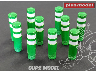 Plus Model Dp3015 balises vertes renforcent le marquage continu permanent 3D Print 1/35