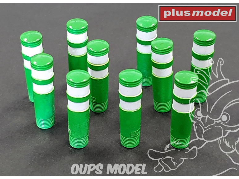 Plus Model Dp3015 balises vertes renforcent le marquage continu permanent 3D Print 1/35