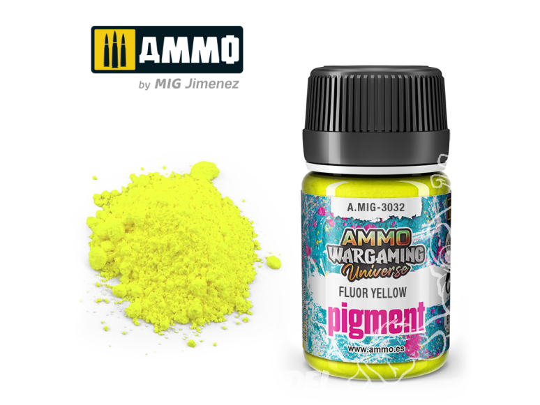 MIG pigments 3032 Jaune fluo 35ml