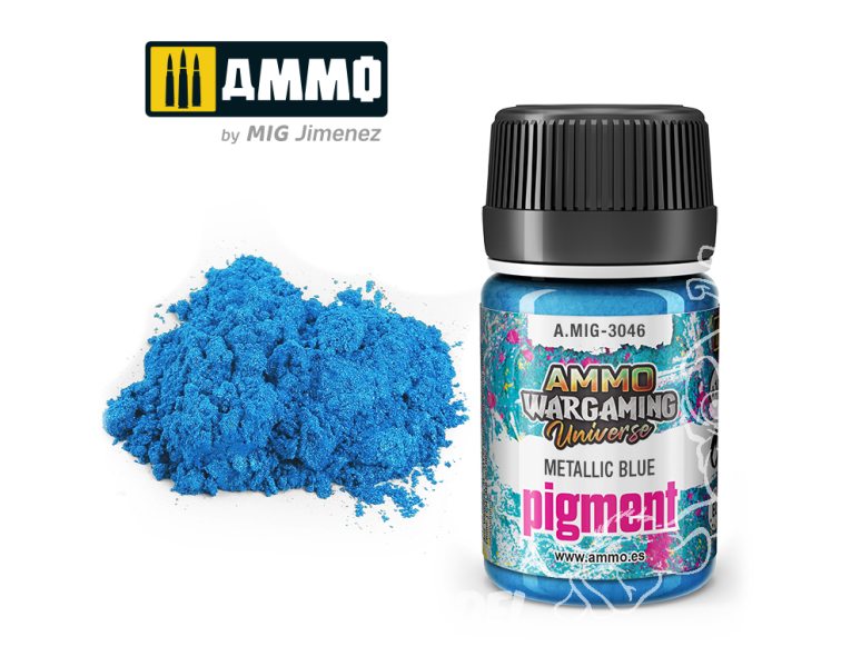 MIG pigments 3046 Bleu métallique 35ml