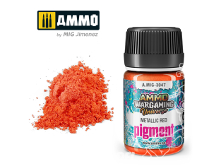 MIG pigments 3047 Rouge métallique 35ml