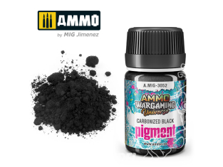 MIG pigments 3052 Noir carbonnisé 35ml