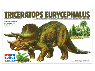 tamiya maquette moto 60201 Triceratops Eurycephalus 1/35