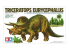 tamiya maquette moto 60201 Triceratops Eurycephalus 1/35