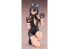 Hasegawa maquette figurine 52354 12 Egg Girls Collection No.37 &quot;Haku Rinfa&quot; (Chat noir) 1/12