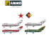 Ammo Mig maquette avion 8508 MiG-17F Fresco C U.S.S.R. Air Force / LIM-5 East Germany Air Force 1/48