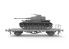 Border model maquette militaire BT-025 Pz.Kpfw.IV Ausf.J Early / Mid sur Wagon plat 0mmr 1/35 Edition Limitée