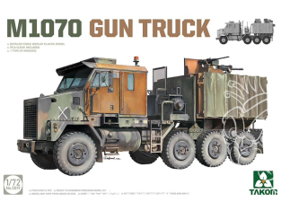 Takom maquette militaire 5019 M1070 Gun Truck 1/72