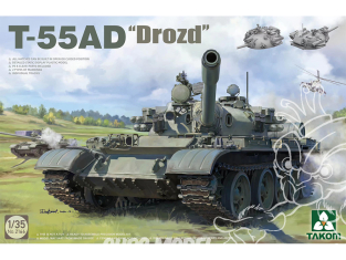 Takom maquette militaire 2166 T-55AD "Drozd" 1/35
