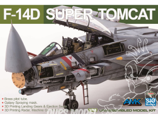 AMK maquette avion K48003 F-14D Super Tomcat 1/48