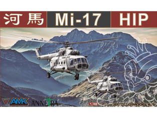 AMK maquette hélicoptère 88010 Mi-17 HIP 1/48