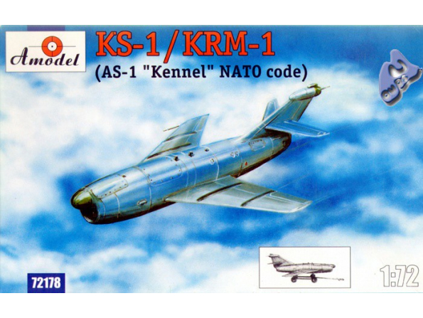 AMODEL maquette avion 72178 KS-1 / KRM-1 "KOMETA" 1/72