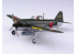 Aoshima maquette avion 66003 Kawanishi N1K1-Ja Shiden Model 11 KO 1/72
