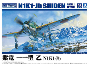 Aoshima maquette avion 66010 Kawanishi N1K1-Jb Shiden Model 11 OTSU 1/72