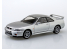 Aoshima maquette voiture 64573 Nissan Skyline GT-R R33 Sonic silver SNAP KIT 1/32