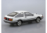 Aoshima maquette voiture 64672 Toyota AE86 Sprinter Trueno High-Tech Two-Tone SNAP KIT 1/32