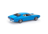 Revell US maquette voiture 14534 1970 Ford Torino Cobra 1/25