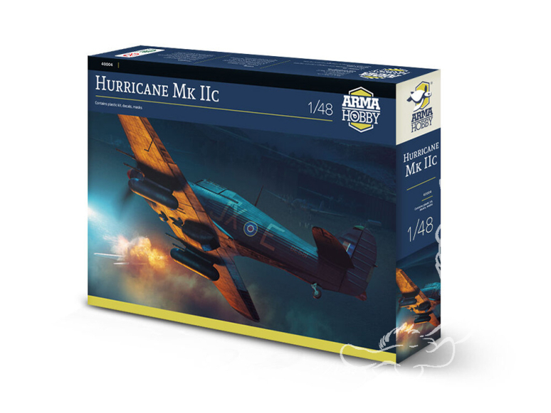 Arma Hobby maquette avion 40004 Hurricane Mk IIc 1/48