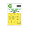 ASK Art Scale Kit Mask M32068 Spitfire Mk.IXc Revell Recto Verso 1/32