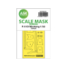 ASK Art Scale Kit Mask M32071 P-51D Mustang Tamiya Recto 1/32