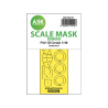 ASK Art Scale Kit Mask M48157 F4U-1D Corsair Hobby Boss Recto 1/48