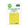 ASK Art Scale Kit Mask M48158 F4U-1D Corsair Hobby Boss Recto Verso 1/48