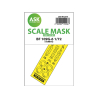 ASK Art Scale Kit Mask M72070 Messerschmitt Bf 109G-6 Tamiya Recto 1/72