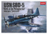 Academy maquette avion 12329 USN SBD-5 Bataille dans la mer des philippines 1/48