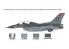 Italeri maquette avion modelset 72009 Set F-16 C/D Night Falcon inclus peintures principale colle accessoires et pinceau 1/72