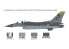 Italeri maquette avion modelset 72009 Set F-16 C/D Night Falcon inclus peintures principale colle accessoires et pinceau 1/72