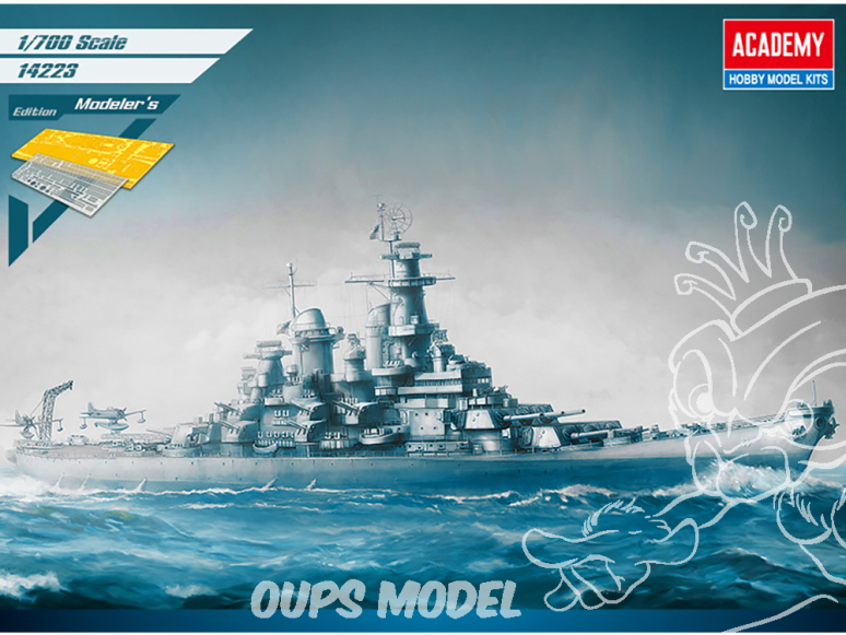 Fujimi maquette bateau 14223 USS Missouri BB-63 Edition Modeler's 1/700