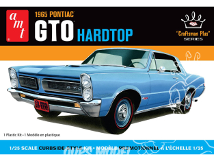 AMT maquette voiture 1410 1965 Pontiac GTO Hardtop "Craftsman Plus Series" (Nouvel outillage !) 1/25