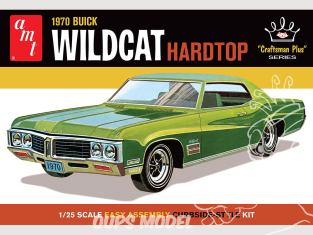 AMT maquette voiture 1379 1970 BUICK WILDCAT HARDTOP 1/25