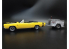 MPC maquette voiture 978 DODGE CORONET CONVERTIBLE AVEC REMORQUE 1/25