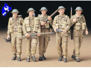 tamiya maquette militaire 35223 infanterie britanique 1/35