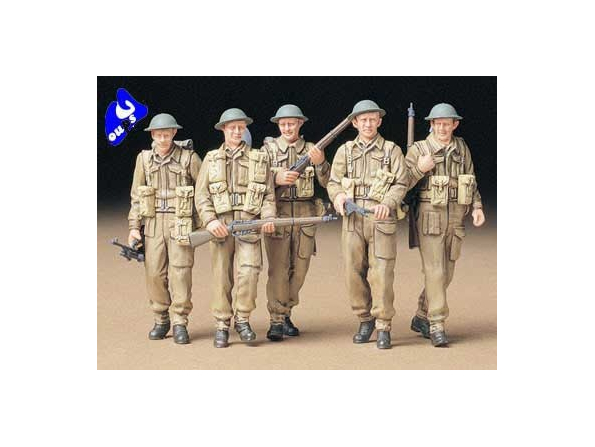 tamiya maquette militaire 35223 infanterie britanique 1/35