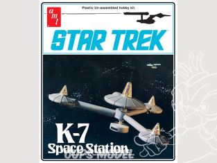 AMT 1415 STAR TREK K-7 SPACE STATION 1:7600