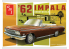 AMT maquette voiture 1355 1962 CHEVY IMPALA CONVERTIBLE 1/25