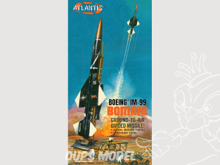 Atlantis maquette avion H1806 Missile Boeing IM-99 Bomarc avec plateforme de lancement 1/56