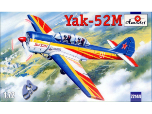 Amodel maquette avion 72144 YAK-52M 1/72