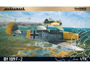 EDUARD maquette avion 70154 Messerschmitt Bf 109F-2 ProfiPack Edition 1/72