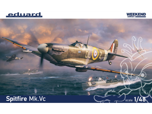 EDUARD maquette avion 84192 Spitfire Mk.Vc WeekEnd Edition 1/48