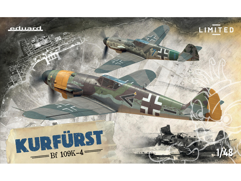 EDUARD maquette avion 11177 Kurfurst - Messerschmitt Bf 109K-4 Edition Limitée 1/48