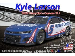 JR Models maquette voiture HMC2023KLP Hendrick Motorsports Kyle Larson 2023 NEXT GEN Primary Chevrolet Camaro 1/24