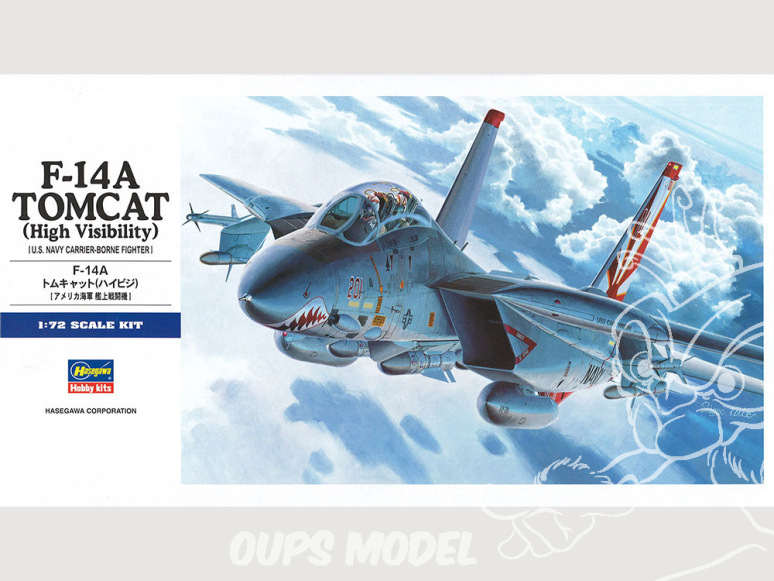 HASEGAWA maquette avion 00533 F-14A TOMCAT 1/72