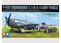 Tamiya maquette avion 25214 P-47D THUNDERBOLTR BUBBLETOP&quot; et ENSEMBLE DE VÉHICULE LÉGER 4x4 1/4 tonne 1/48