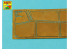 Aber 48054 Jupes latérales pour Jagdtiger Sd.Kfz. 186 pour kit Tamiya 1/48