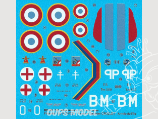 BERNA DECALS BD48-158 Morane Saulnier Criquet Armée de l'air 1/48